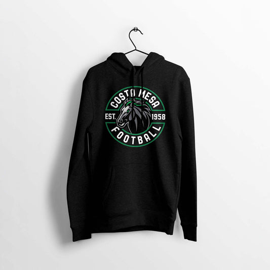 CM Football Dark Horse Pullover Hood